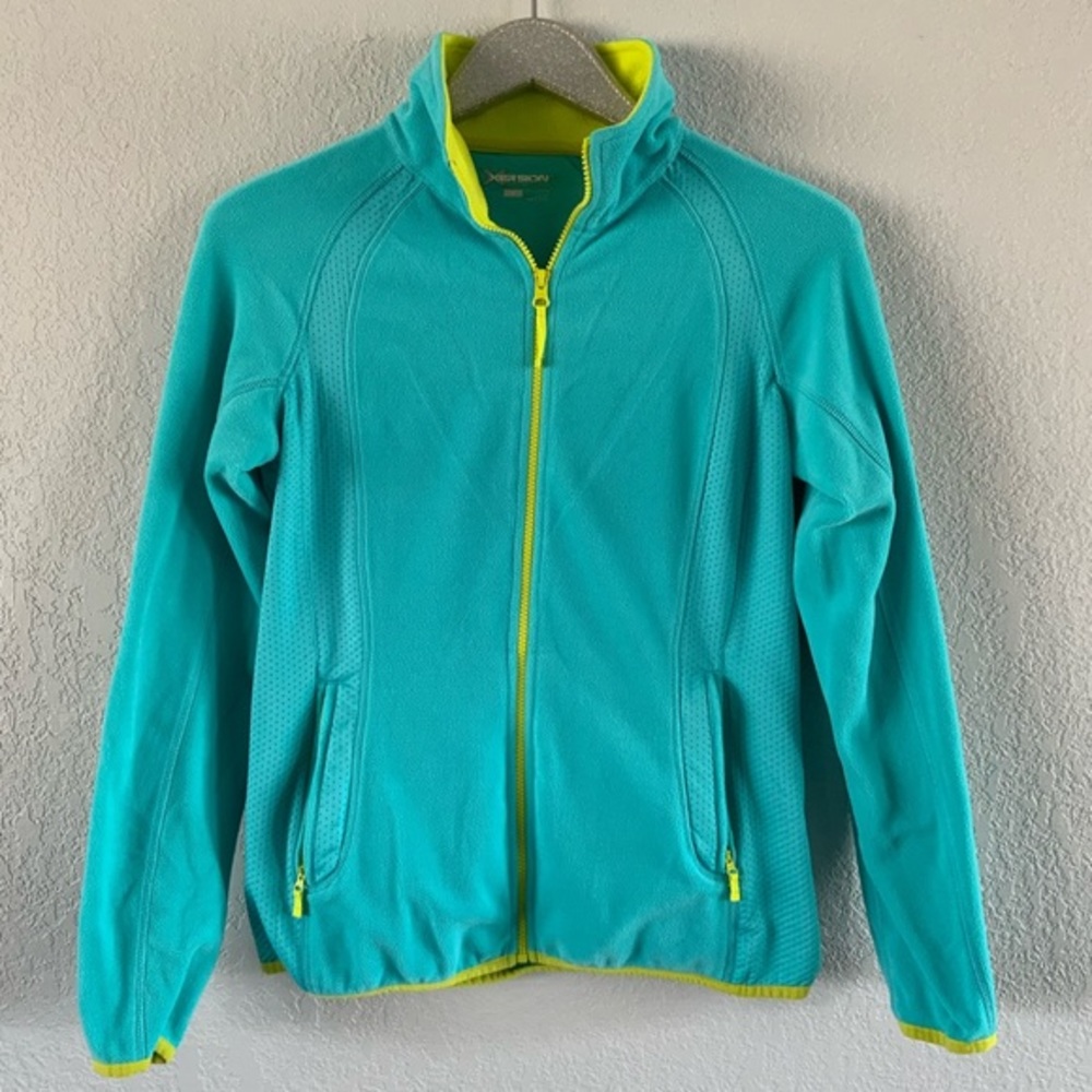 Xersion Full Zip Fleece Athletic Jacket